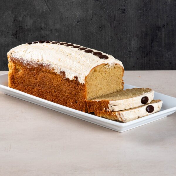 Coffee Buttercream Loaf Cake